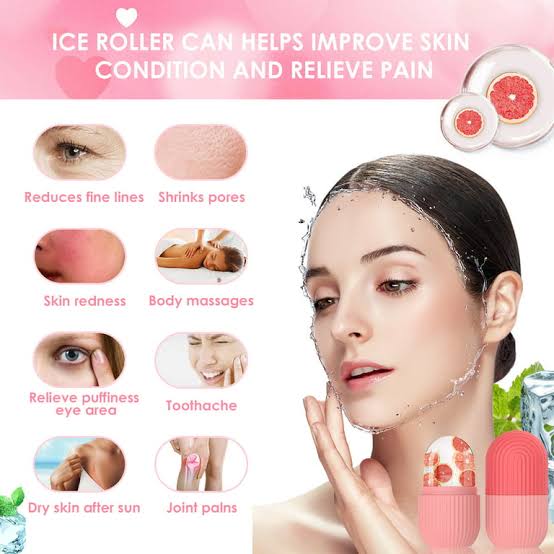Reusable Facial Ice Roller for Face
