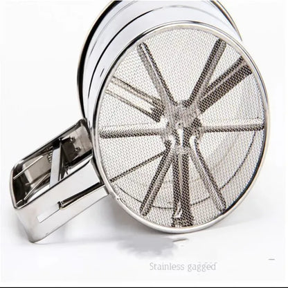 Flour Sifter Stainless Steel – Double Layer