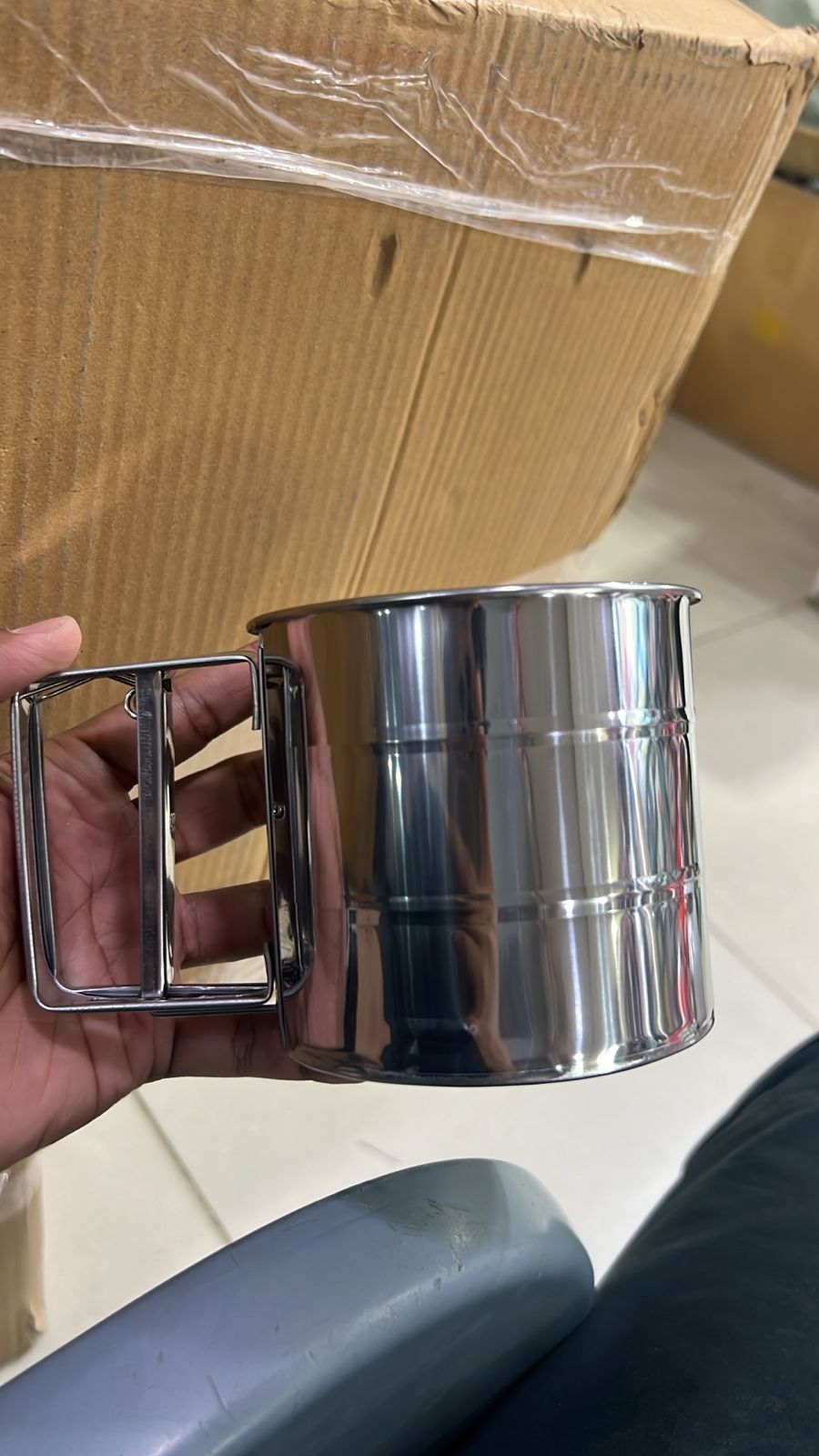 Flour Sifter Stainless Steel – Double Layer
