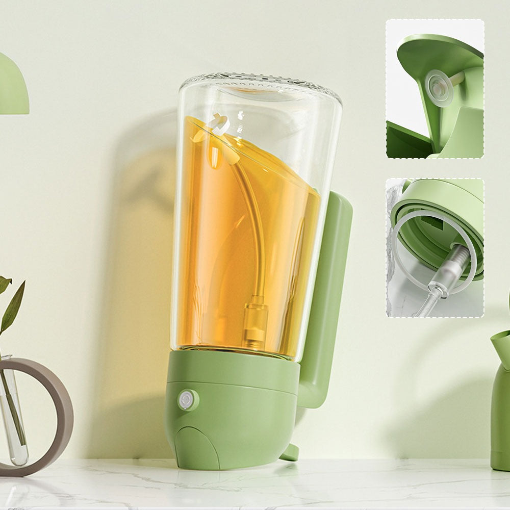 2 In 1 Oil Sprayer Bottle Kitchen