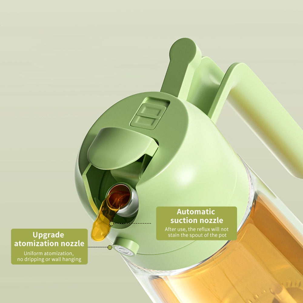 2 In 1 Oil Sprayer Bottle Kitchen