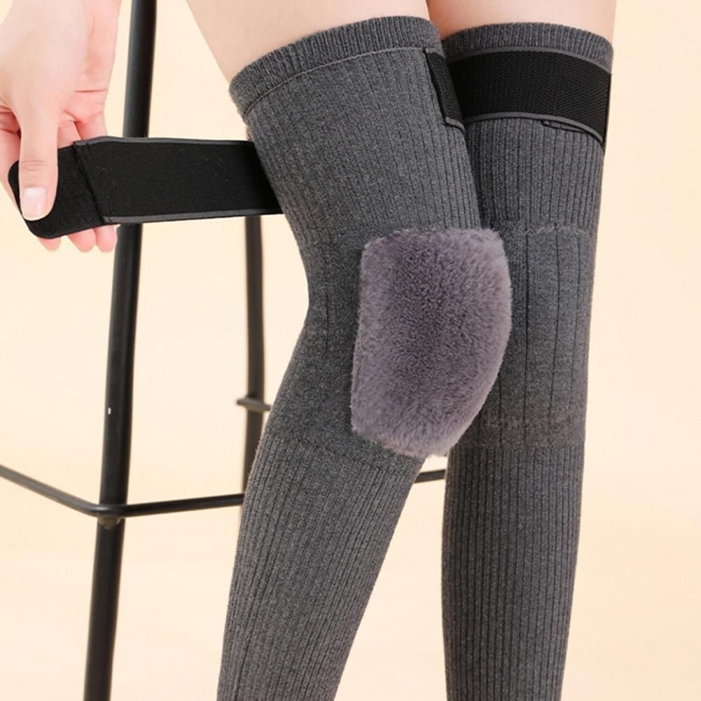 1 Pair Unisex Winter Wool Thermal Knee