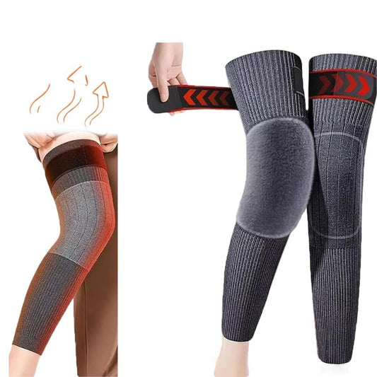1 Pair Unisex Winter Wool Thermal Knee