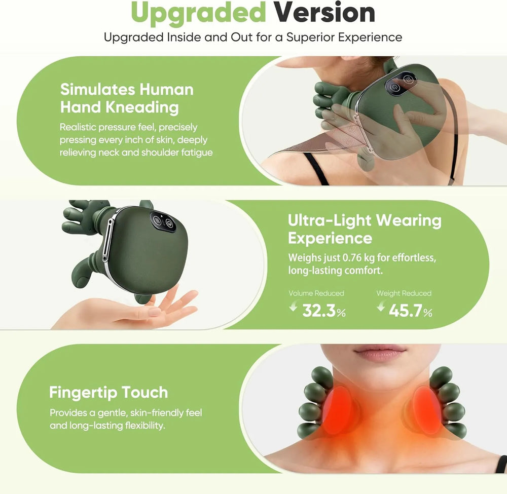 Smart Finger Pressure Neck Massager