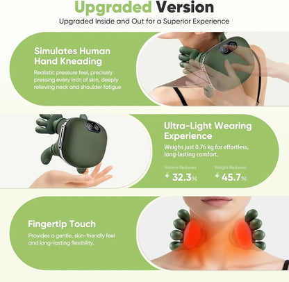 Smart Finger Pressure Neck Massager