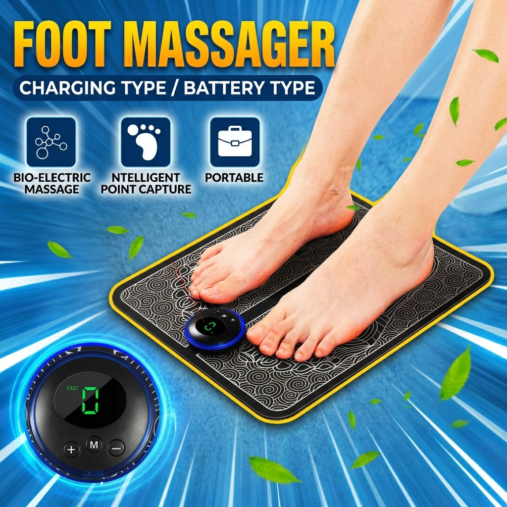 EMS Foot Massager Mat Electric