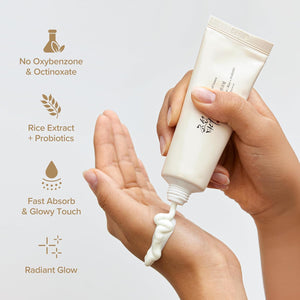 Joseon Relief Sun Rice + Probiotics Sunscreen for face moisturizing sunblock with SPF 50