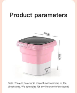 Portable Mini Folding Washing Machine