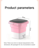 Portable Mini Folding Washing Machine