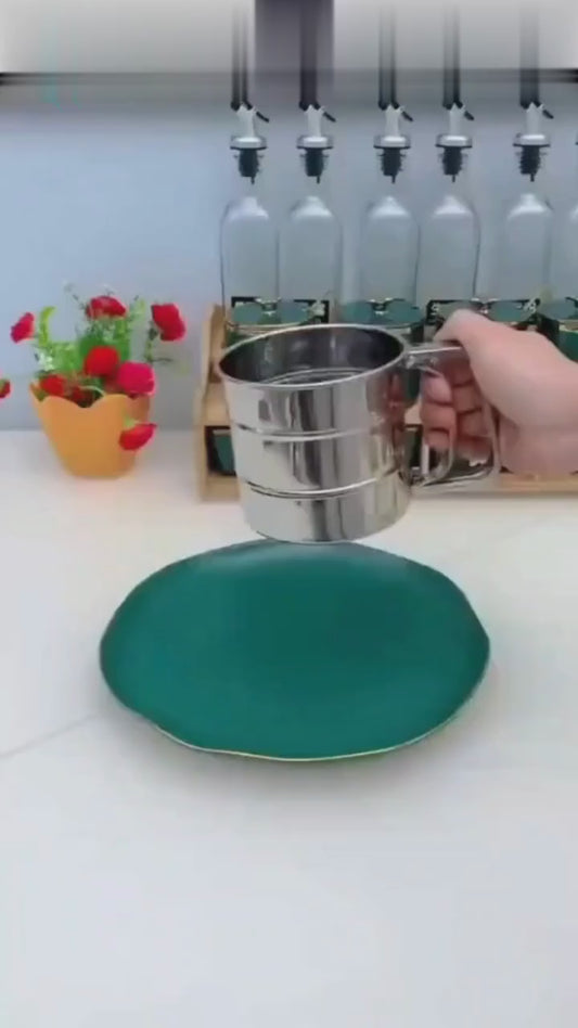 Flour Sifter Stainless Steel – Double Layer