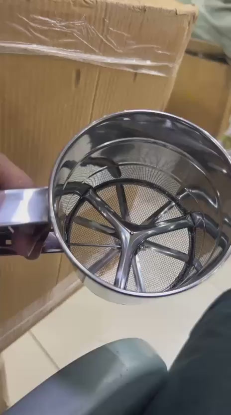 Flour Sifter Stainless Steel – Double Layer