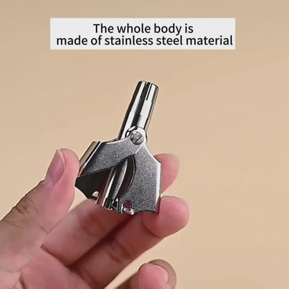 Mini Portable Stainless Steel Nose Hair Trimmer
