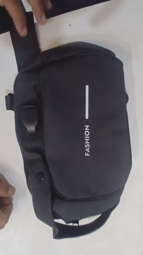 Anti-Theft Cross Body Bag With Password Lock